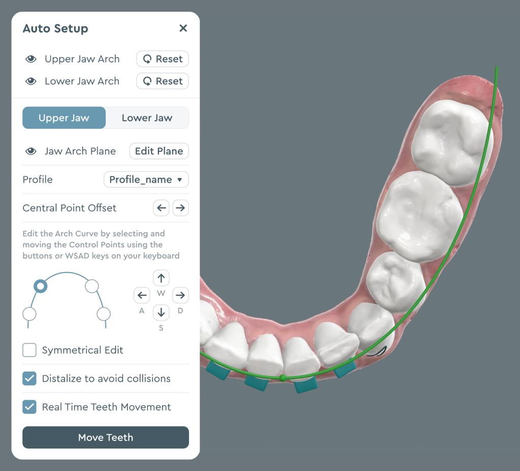 Aligner treatment planning software