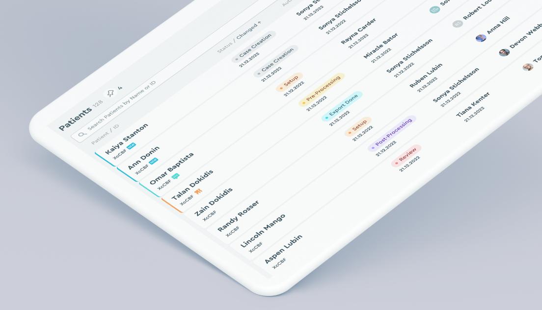 Customizable Interface Designed for Every Dental Lab and Practice Workflow Dashboard view of SoftSmile Portal customized for dental workflow efficiency